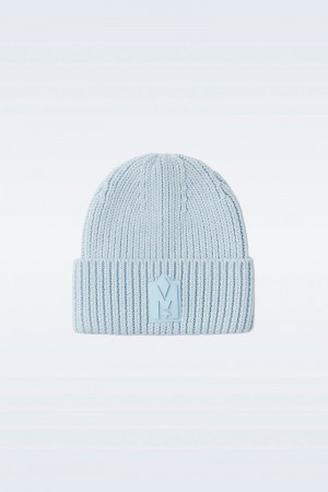 Mackage JUDE-WZ hand-knit toque with ribbed cuff ハット レディース ライト青 | 6497251-EA