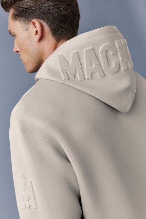 Mackage KRYS with velvet embroidery パーカー レディース ベージュ | 9486732-EG