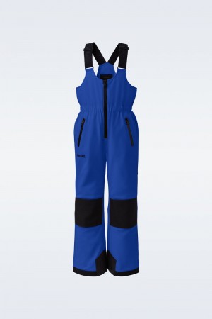 Mackage MYRON-Z Ski overalls with adjustable suspenders パンツ キッズ 青 | 8740165-ZR