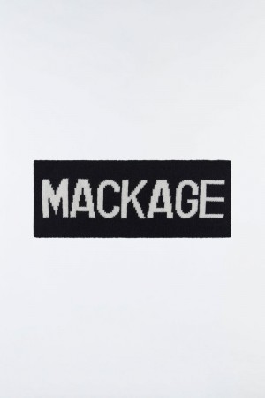 Mackage ZEV Knit ハット メンズ 黒 | 7509284-VH