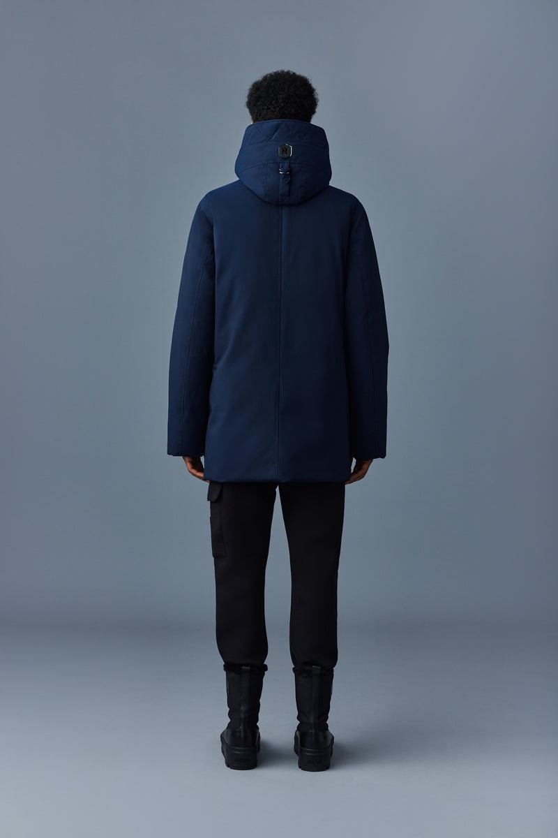 Mackage EDWARD 2-in-1 down with removable hooded bib コート メンズ ネイビー | 8261754-VA