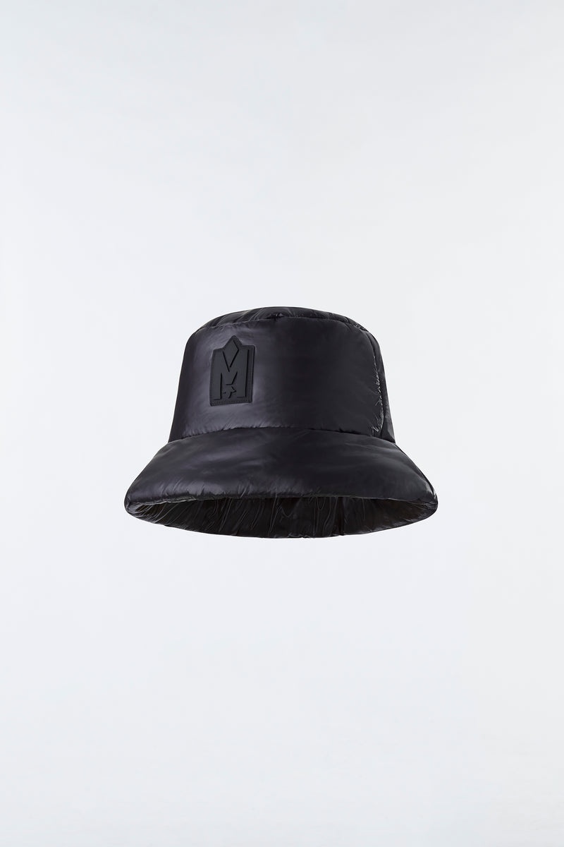 Mackage MADDY light down logo bucket ハット レディース 黒 | 1839425-GJ