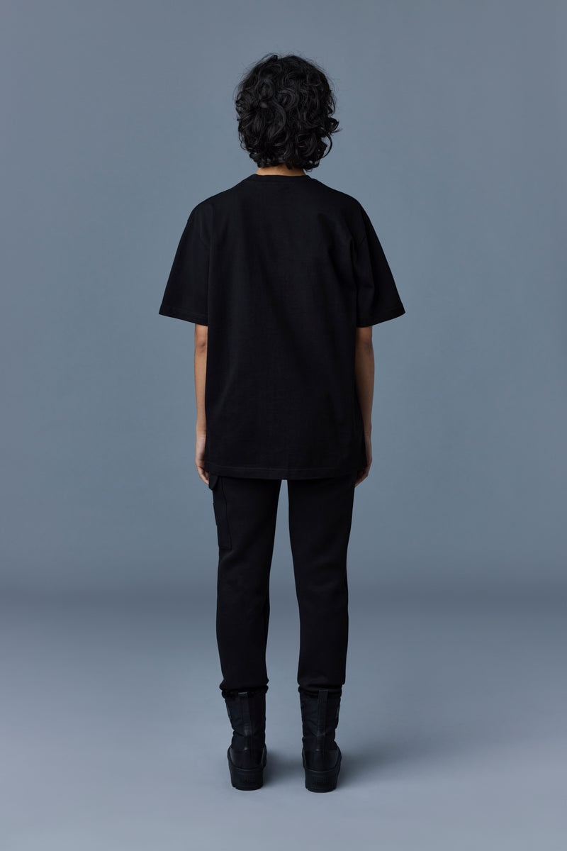 Mackage TEE with velvet logo Tシャツ レディース 黒 | 3682517-VG