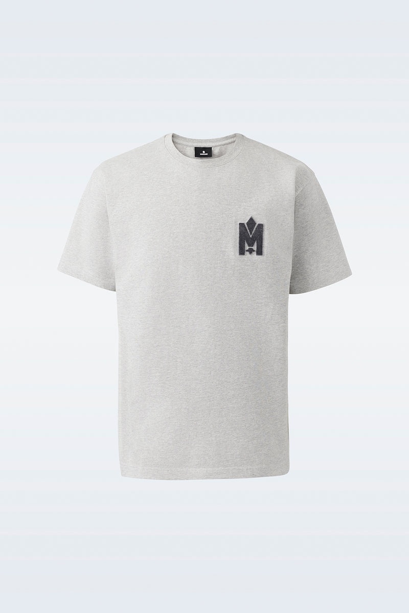 Mackage TEE with velvet logo Tシャツ メンズ ライトグレー | 8132049-IK