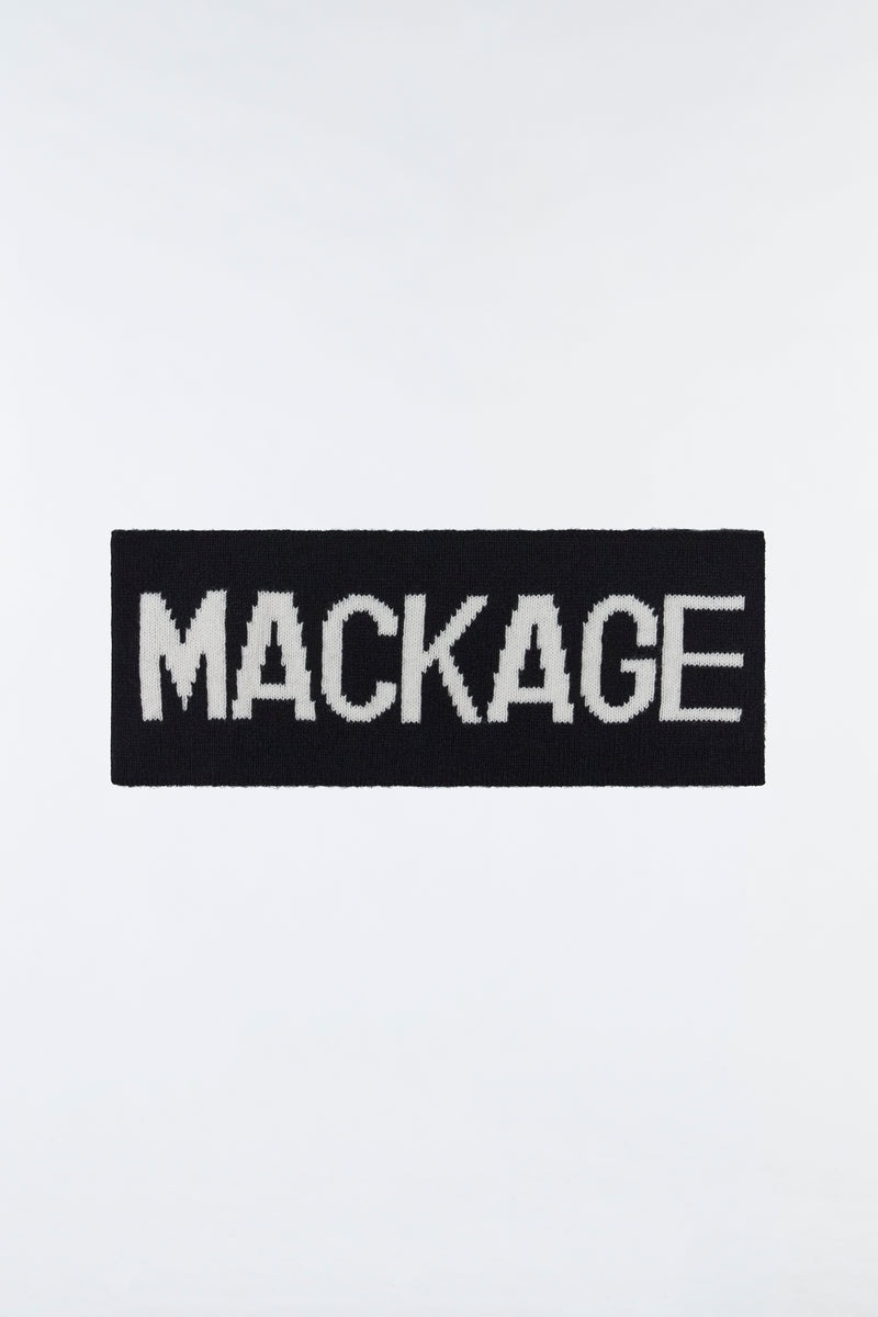 Mackage ZEV Knit ヘッドバンド レディース 黒 | 2530648-SE